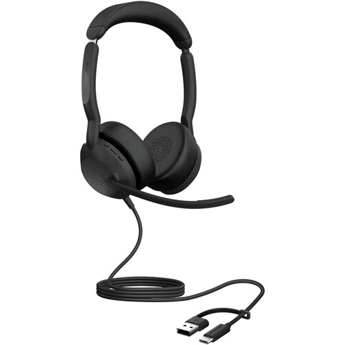 Jabra Evolve2 50 Stereo Wired USB-C/A and Bluetooth Headset (Microsoft Teams)