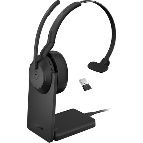 Jabra ワイヤレスヘッドホン 本体 Evolve2 55 Link380a Jabra Evolve2 55 Link380a USB-A Mono Wireless 25599-889-989-01
