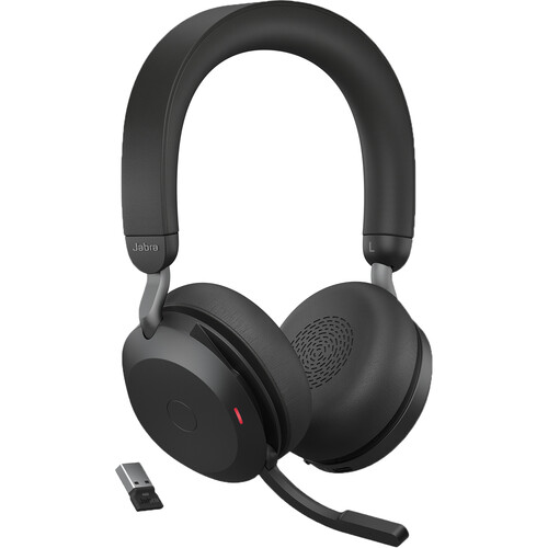 Jabra Evolve2 75 MS Wireless Noise-Canceling 27599-999-989 B&H