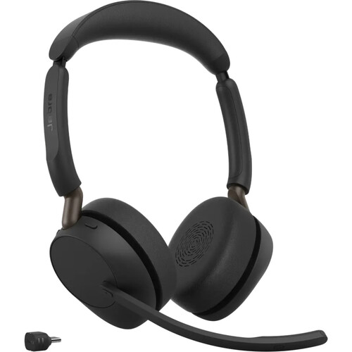 Jabra Evolve3 65 Stereo Wireless On-Ear Headset (Unified Communications, USB-C)