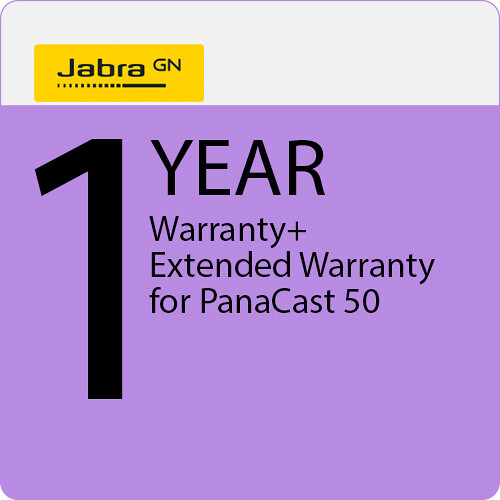 Jabra Warranty+ 1-Year Extended Warranty for PanaCast 50