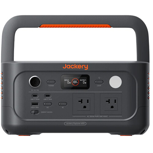 Jackery Explorer 600 v2 Portable Power Station 21-0001-000322
