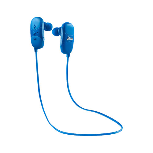 jam Transit Micro Sport Wireless Earbuds (Blue)
