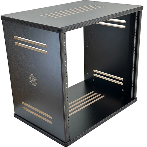 JamRacks Studio Equipment Rack (10 RU, Black)