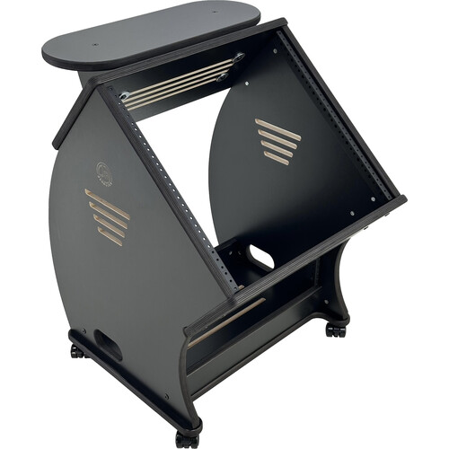 JamRacks 12Pod Studio Equipment Rack (12 RU, Black)