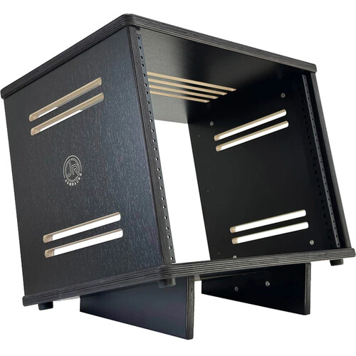 JamRacks Tabletop Studio Equipment Rack (8 RU, Black)