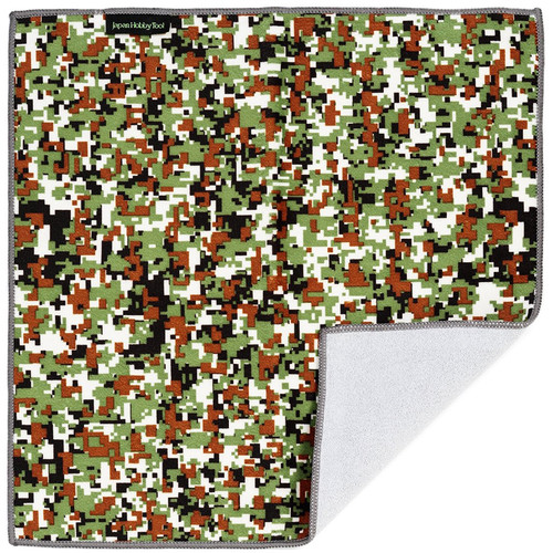 Japan Hobby Tool EASY WRAPPER Protective Cloth (Small, Digital Camouflage Green)
