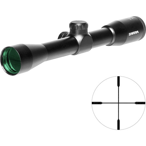 Barra Optics H20 4x32 IR Hunting Riflescope ("A" Reticle, Matte Black)