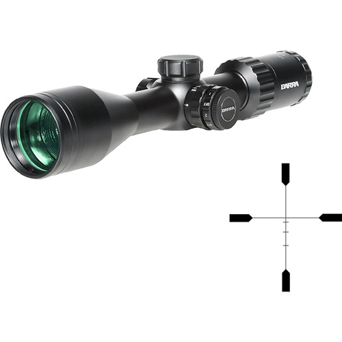Barra Optics H30 4-16x50 SFIR Side Focus Hunting Riflescope (H1R BDC Illuminated Reticle, Matte Black)