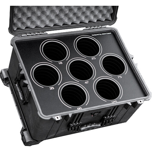 Jason Cases 7-Lens Case for ARRI Signature Primes