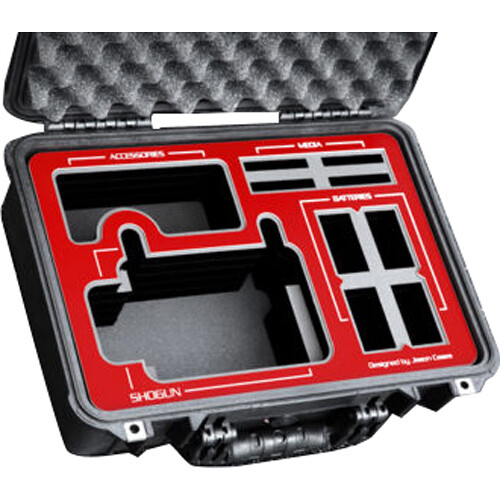 Jason Cases Hard Case with Foam Insert for Atomos Shogun Connect Connect 7" Monitor Recorder