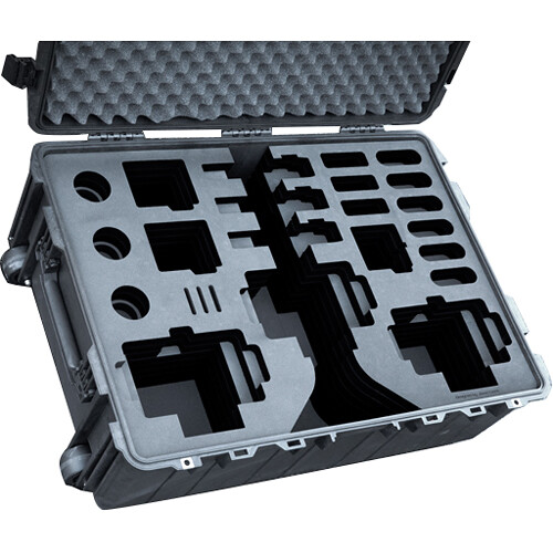 Jason Cases Wheeled Hard Case with Foam Insert for 3 Blackmagic Studio Cameras