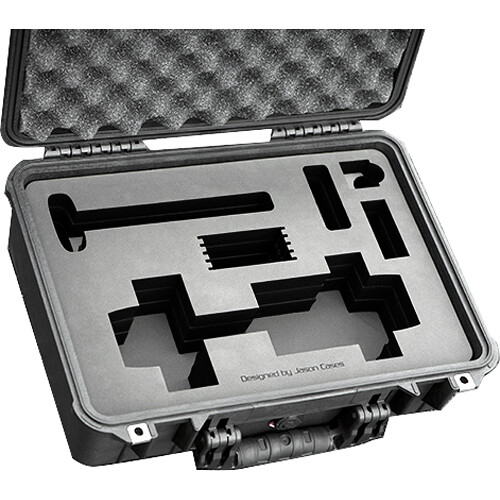 Jason Cases Hard Case with Custom Foam for Bright Tangerine Revolvr Follow Focus