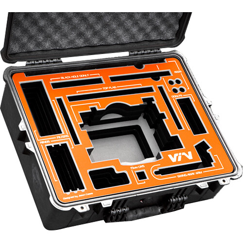 Jason Cases Bright Tangerine VIV Mattebox Case