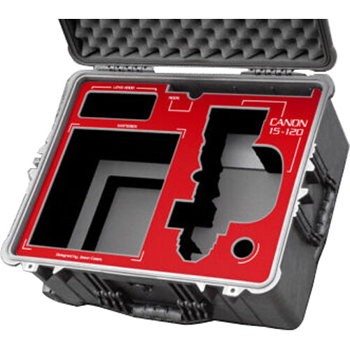 Jason Cases Hard Case with Foam Insert for Canon 15-120mm Lens & Matte Box
