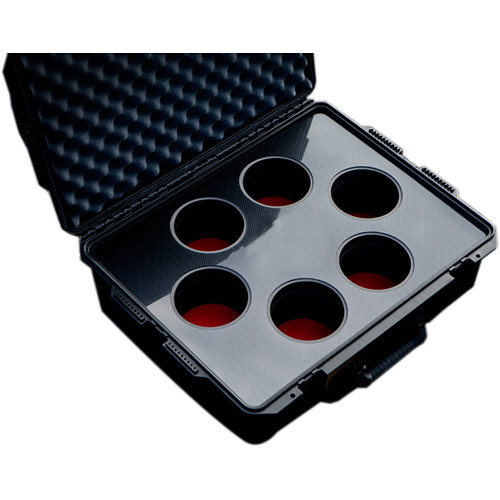 Jason Cases Hard Case with Custom Foam for Set of Six Canon CN-E Lenses