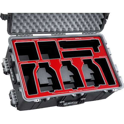 Jason Cases Hard Case with Foam Insert for 3 Canon CR-N300 Robos & IP100 Controller