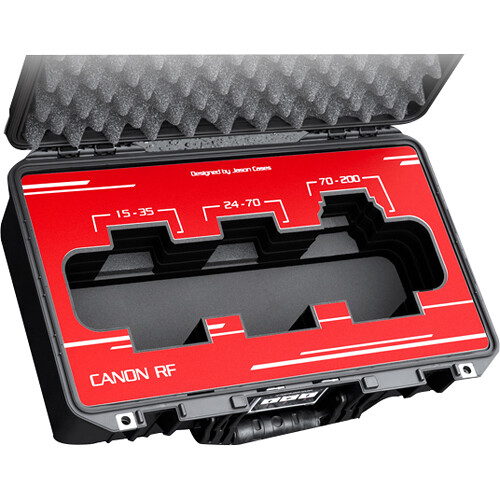 Jason Cases Canon RF 3-Lens Case CARFRE B&H Photo Video