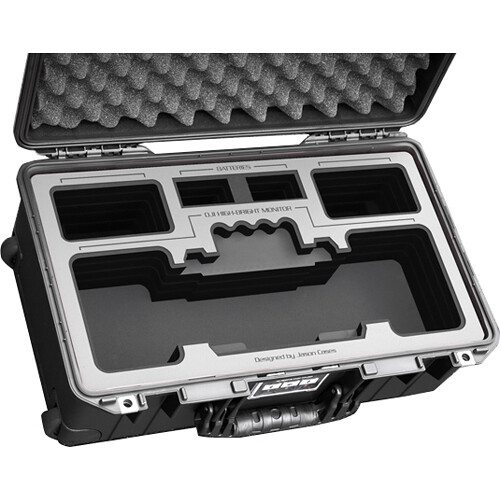 Jason Cases Hard Case with Foam Insert for DJI High-Bright Remote Monitor