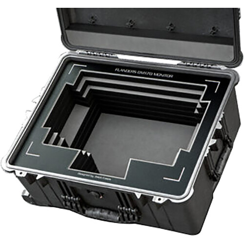 Jason Cases Pelican Case for Flanders Scientific DM170 Monitor with C-Stand Mount