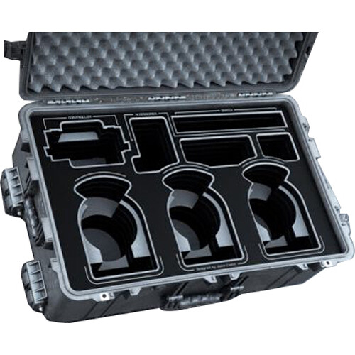 Jason Cases Wheeled Case for 3 x Panasonic UE70 PTZ Cameras & RP60 Controller