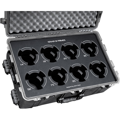 Jason Cases 8-Lens Case for Schneider Xenar III (Black Overlay)