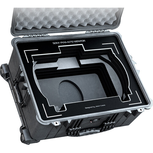 Jason Cases Sony A170 Monitor + C-Stand Mount Case SNA170DBK B&H