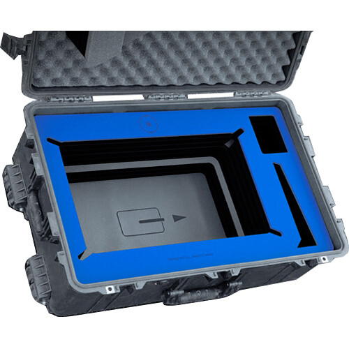 Jason Cases Wheeled Hard Case with Foam Insert for SpaceX Starlink Roam