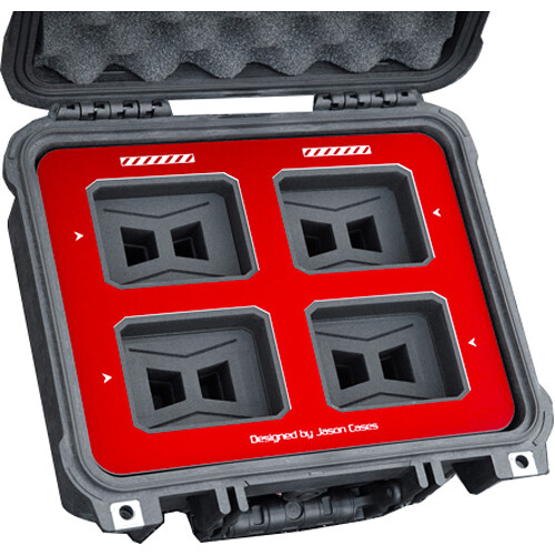 Jason Cases RED DIGITAL CINEMA REDVOLT MICRO 4-Battery Case