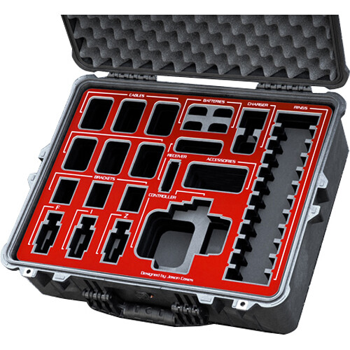 Jason Cases Hard Case with Foam Insert for Teradek RT CTRL.3 Wireless FIZ Lens Controller System