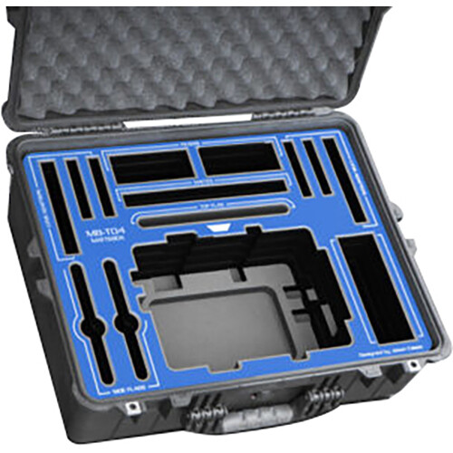 Jason Cases Tilta MB-T04 Mattebox Case with Blue Overlay