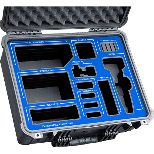 Jason Cases Pelican 1550 Hard Case for Zoom F8n Recorder ZMF8BU