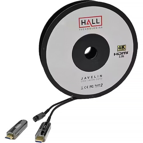 Javelin 4K Fiber Optic HDMI Cable with Detachable Ends (82.5')