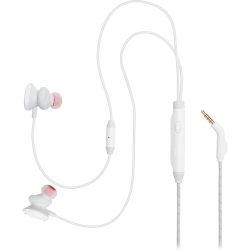 JBL Quantum 50 Wired In-Ear Gaming Headphones (White)