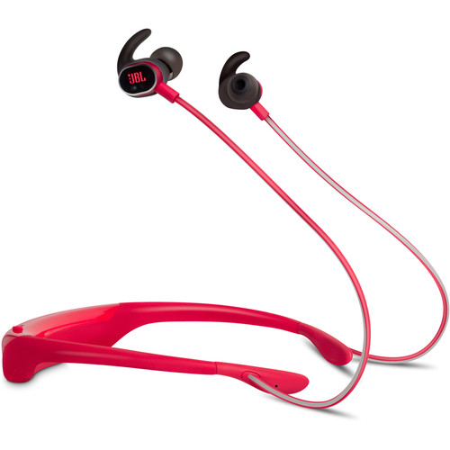JBL Reflect Response Touch-Control Bluetooth In-Ear Headphones (Red)
