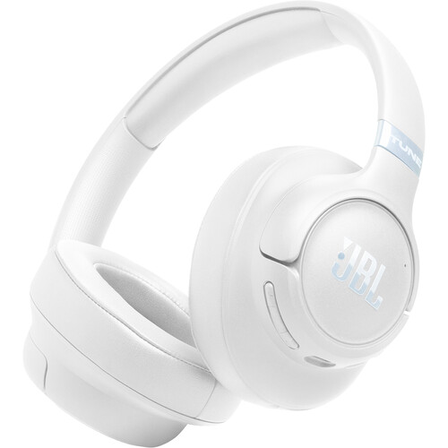 JBL Tune 780NC Wireless Over-Ear Noise-Canceling Headphones (White)