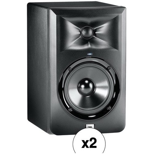 JBL LSR305 5" Two-Way Powered Studio Monitor Kit (Pair)