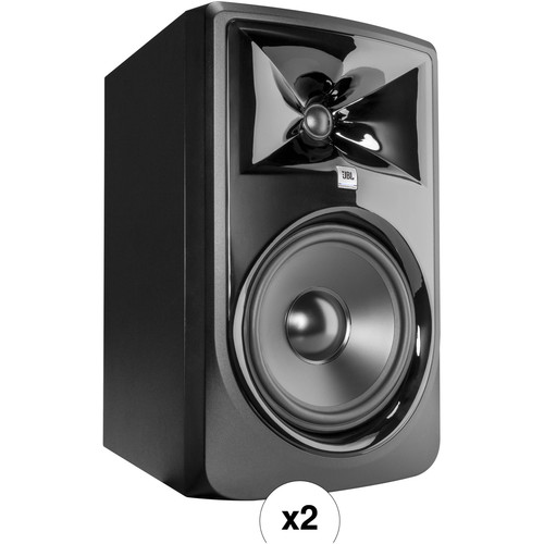 JBL 308P MkII Powered 8" Two-Way Studio Monitor (Pair)