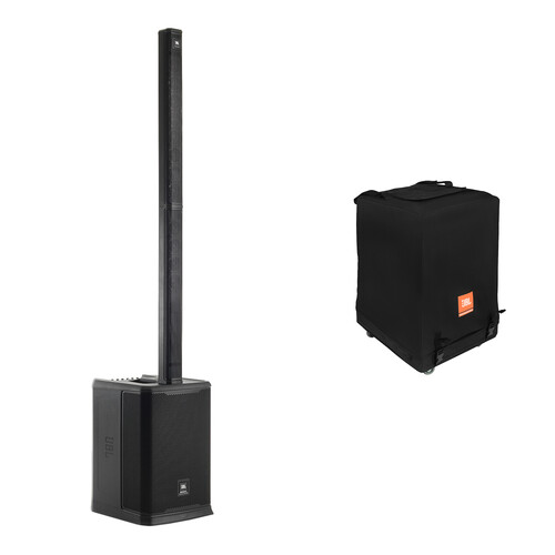 JBL PRX ONE All-in-One Powered Column Array PA System Kit with Transport Bag