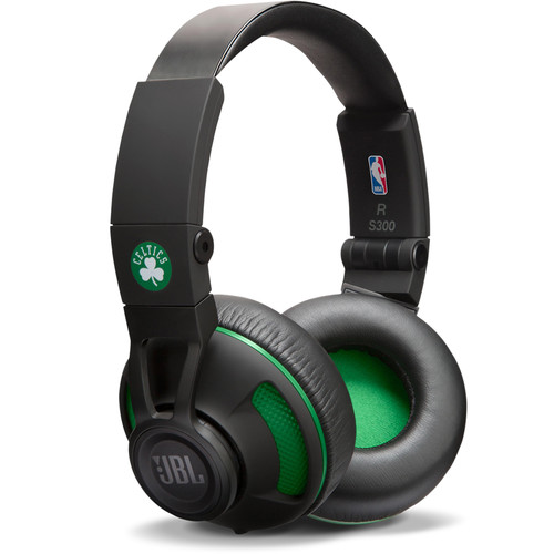 JBL Synchros S300 NBA Edition On-Ear Headphones (Boston Celtics)