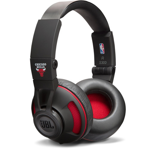 JBL Synchros S300 NBA Edition On-Ear Headphones (Chicago Bulls)