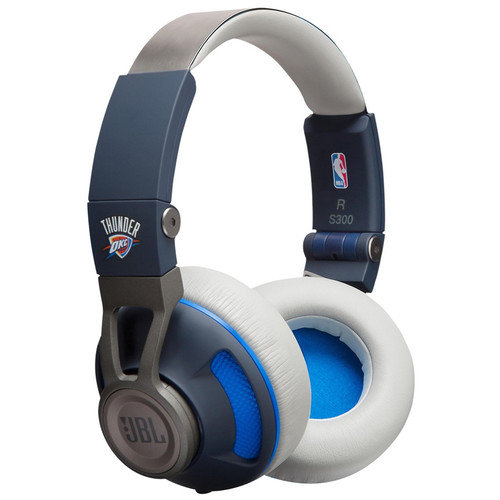 JBL Synchros S300 NBA Edition On-Ear Headphones (OKC Thunder)