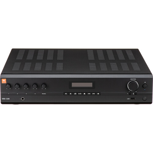 JBL VMA1240 Commercial Series 240W Bluetooth-Enabled Mixer/Amplifier (5-In/1-Out)