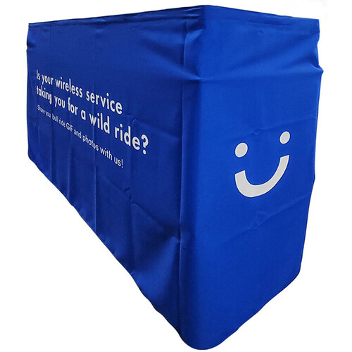 JELCO Drape Kit with Logo and Background Pantone Match for EL-80