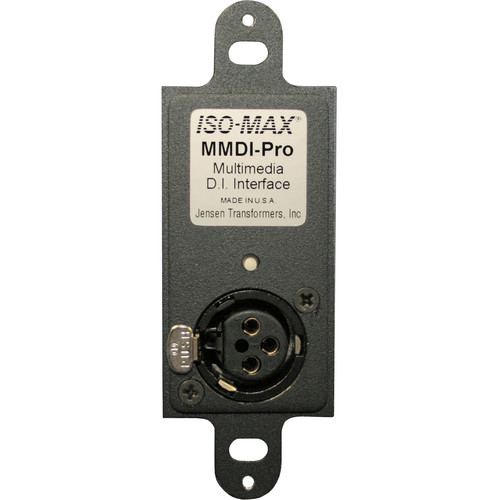 Jensen Transformers Iso-Max MMDI-Pro Wall Plate Direct Box