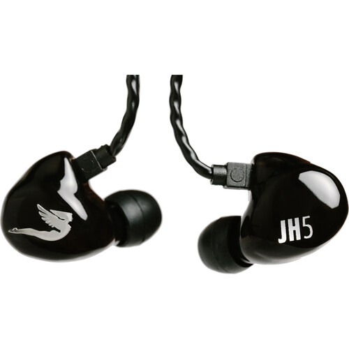 JH Audio JH5 Universal Two-Driver Two-Way In-Ear Monitor System (Black)
