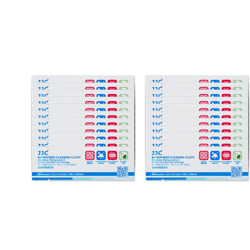 JJC Disposable Microfiber Cleaning Cloth (22-Pack)