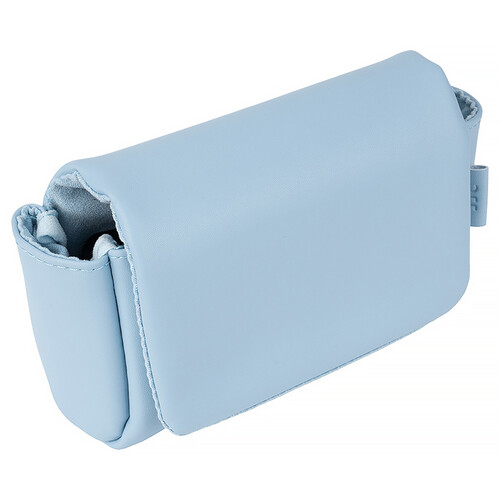JJC Camera Pouch (Leather, Blue)