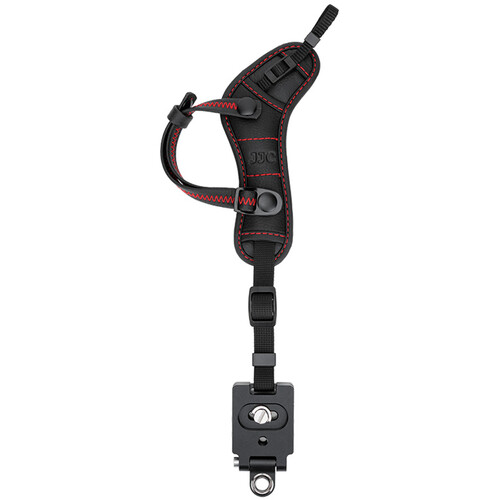 JJC Camera Wrist Strap (Red Stitching)