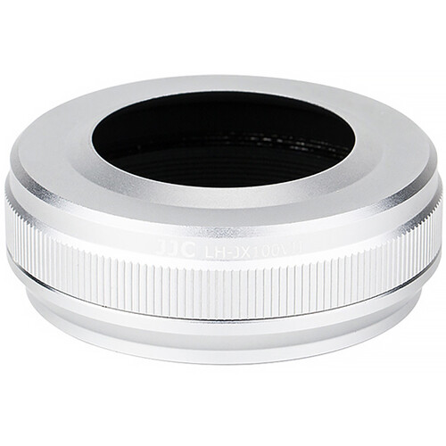 JJC LH-JX100VII Lens Hood for FUJIFILM X100V, X100, X100S, X100T and X100F (Silver)